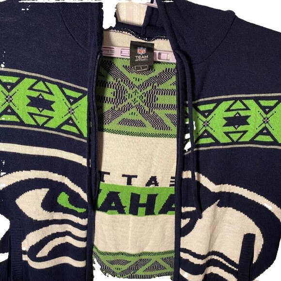 NFL Team Apparel Other - NFL Seattle Seahawks Sweater Green Football Pullover Team Apparel Size Large